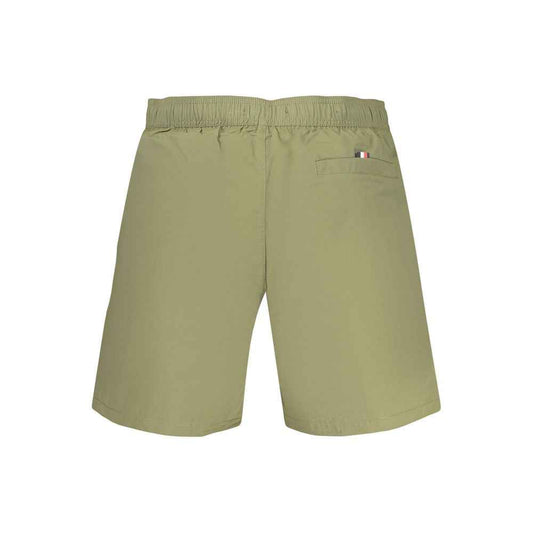 Green Polyester Men's Boxer