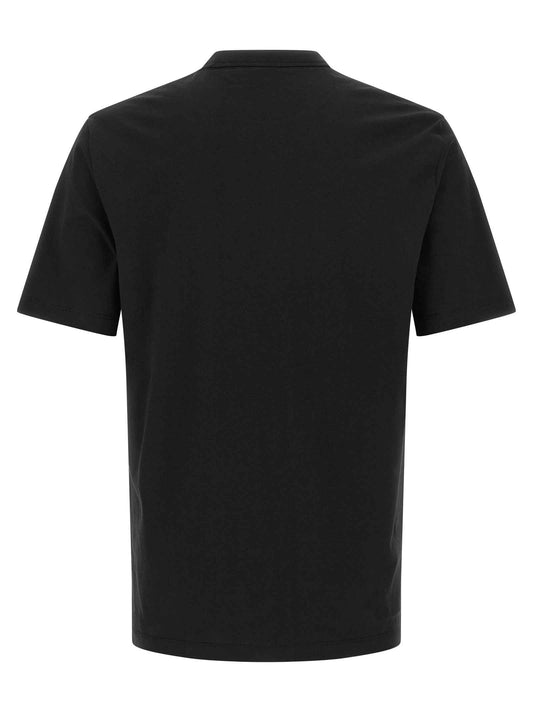 Black Cotton T-Shirt