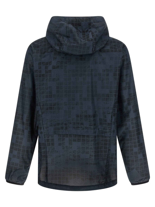 Blue Rubber Shell Jacket