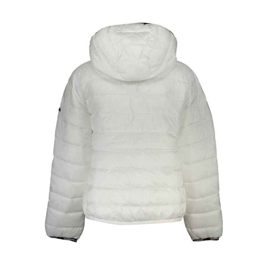 Bianco Polyester Women's Jacket