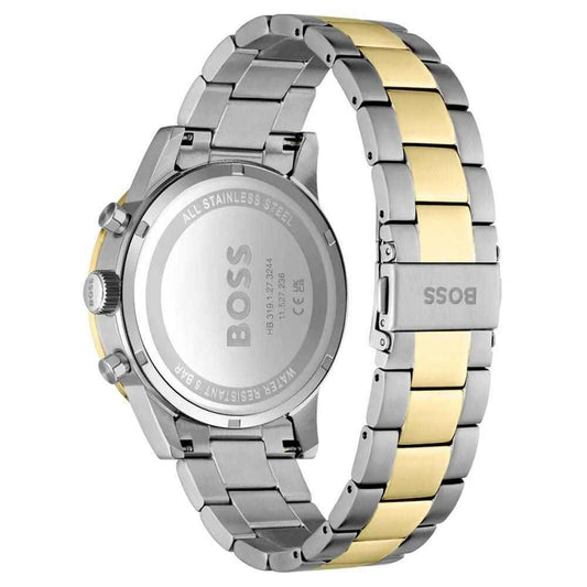 Gray Stainless Steel Dress Watch