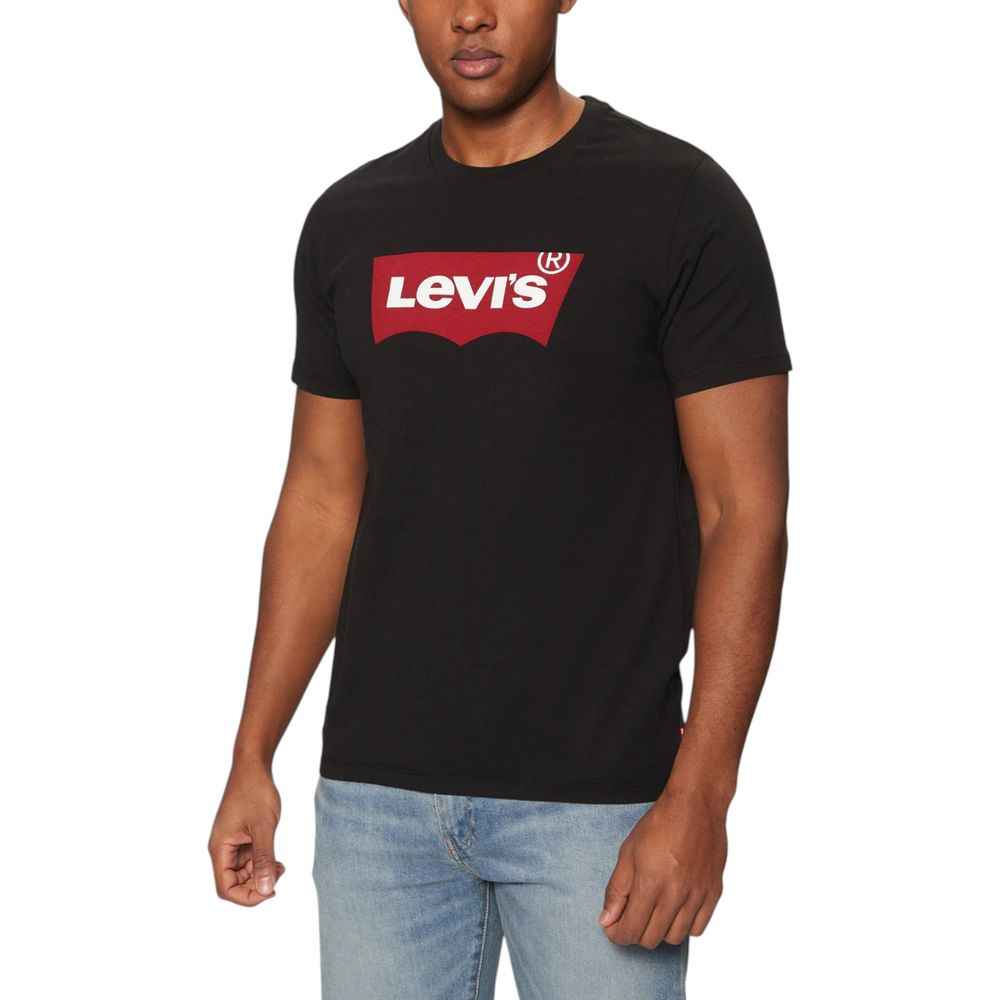 Black Cotton T-Shirt