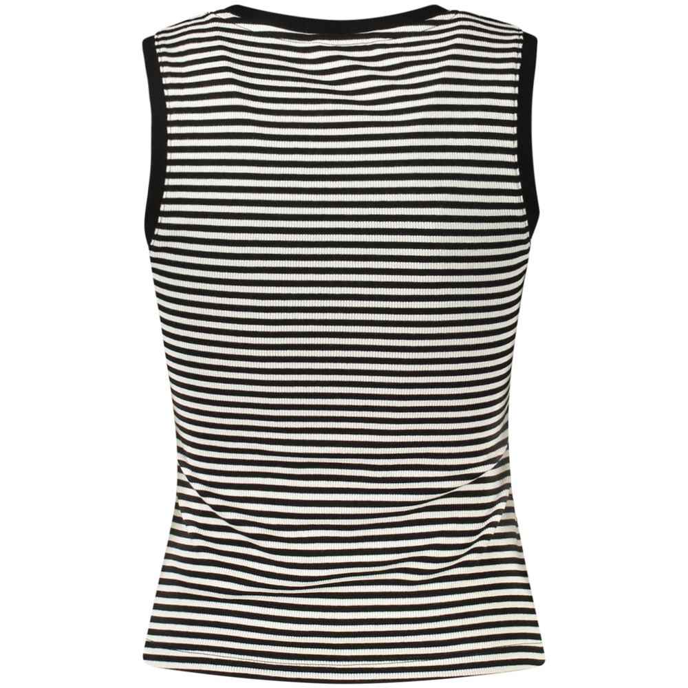Black Cotton Women's Tank Top