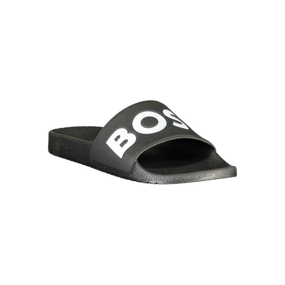 Nero Polyurethane Men Ciabatta