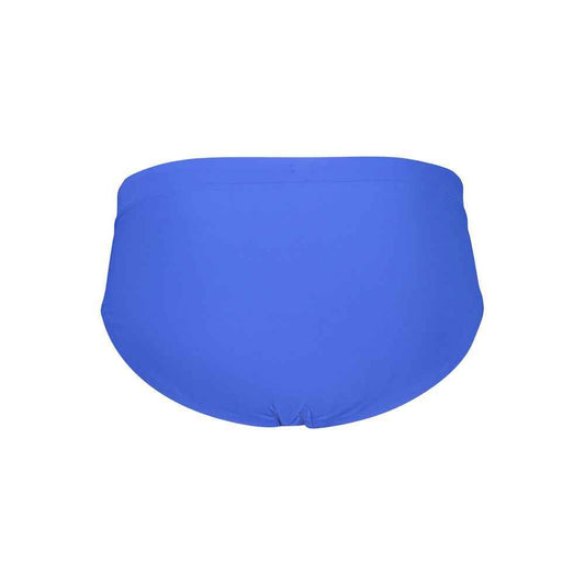 Blue Polyester Men's Swimwear