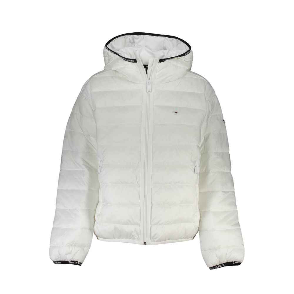 Bianco Polyester Women's Jacket