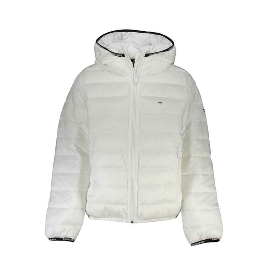Bianco Polyester Women's Jacket