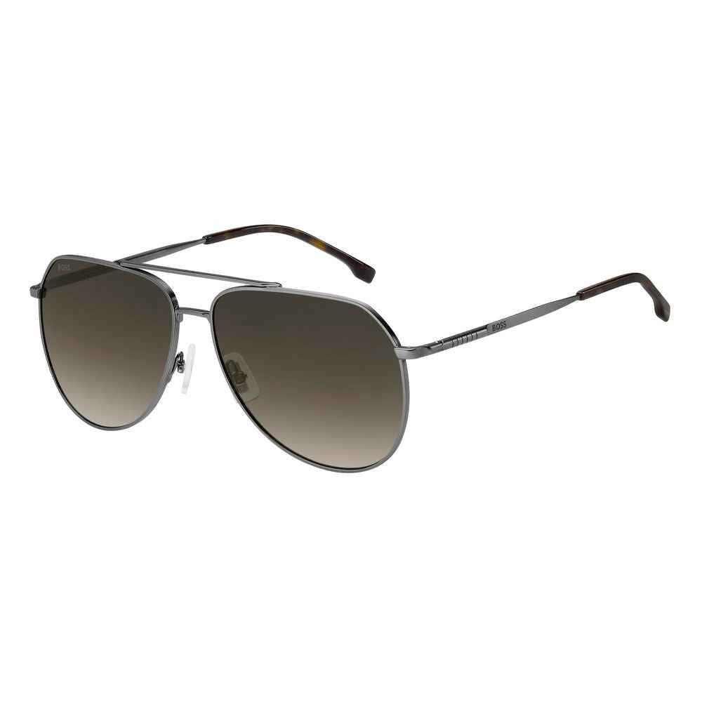 Gray Metal Sunglasses