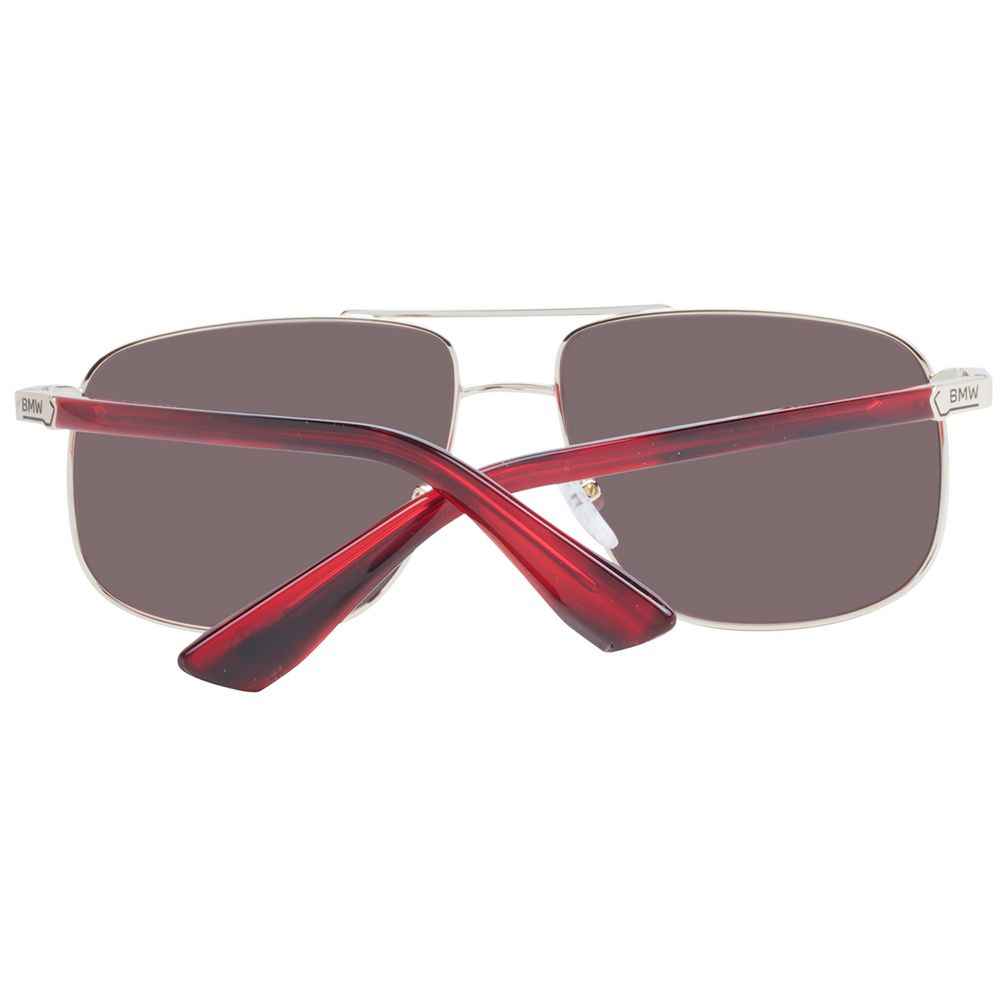 Rose Gold Metal Sunglasses