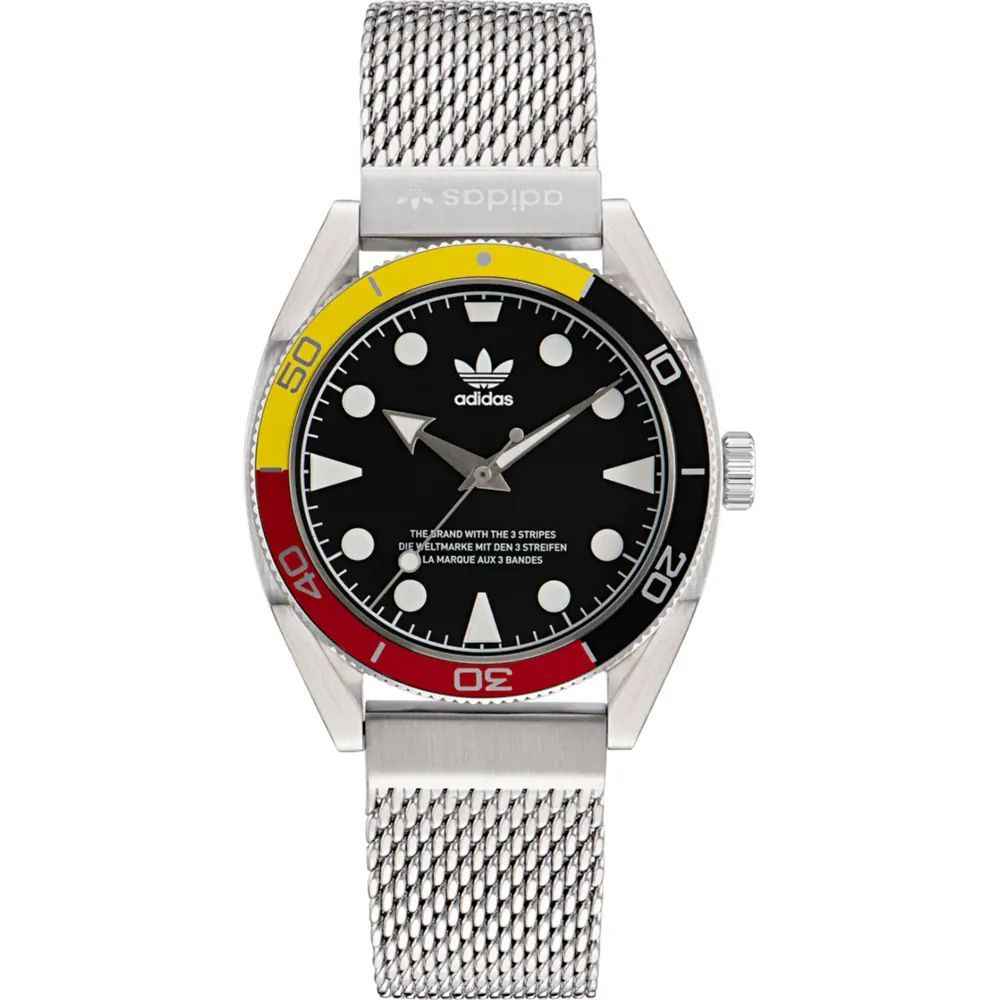 Gray Stainless Steel Sport Watch