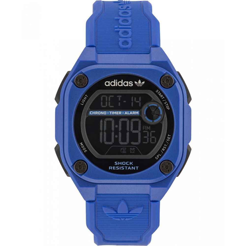 Blue Synthetic Digital Watch