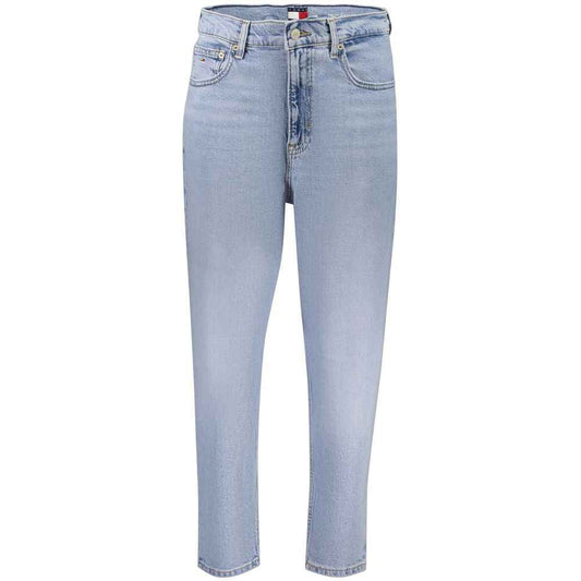 Azzurro Cotton Women's High-Waisted Jean