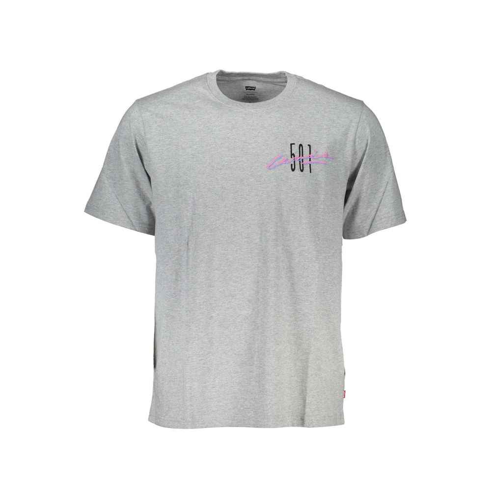 Grigio Cotton Men T-Shirt