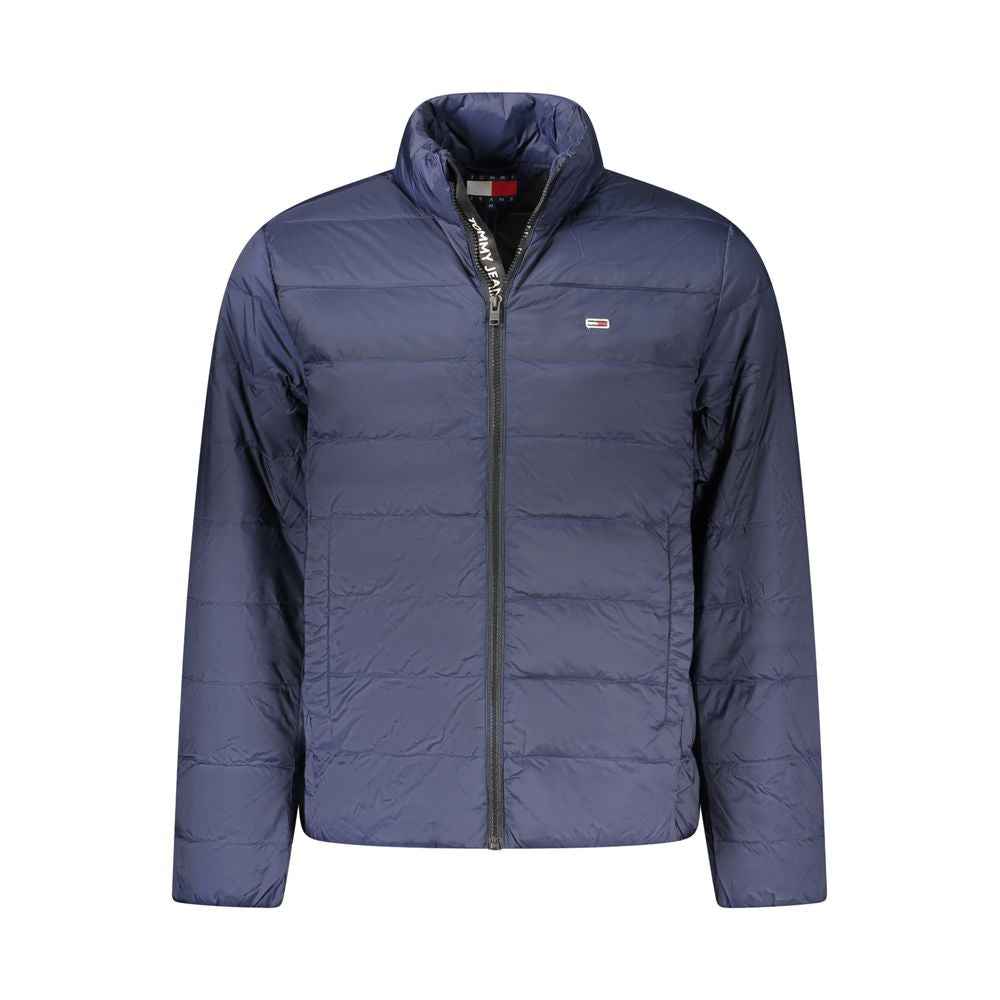 Blu Poliammide Men's Jacket