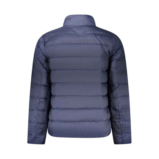 Blu Poliammide Men's Jacket