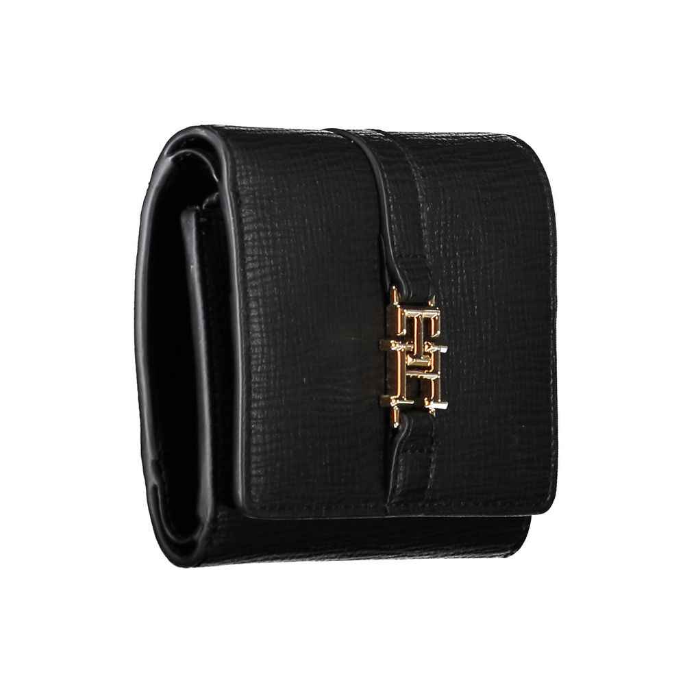 Nero Polyurethane Women Wallet