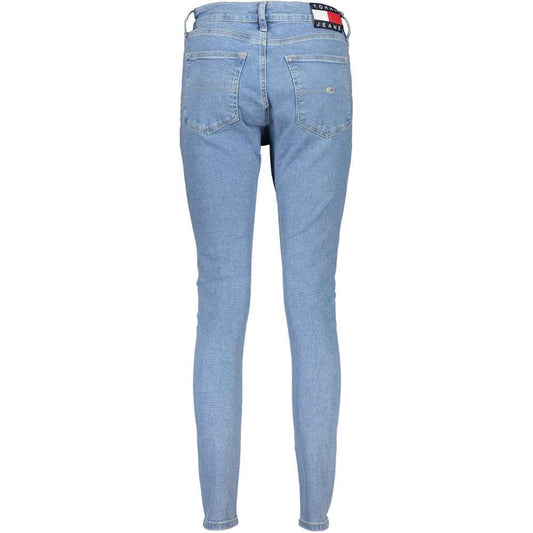 Azzurro Cotton Women Jeans